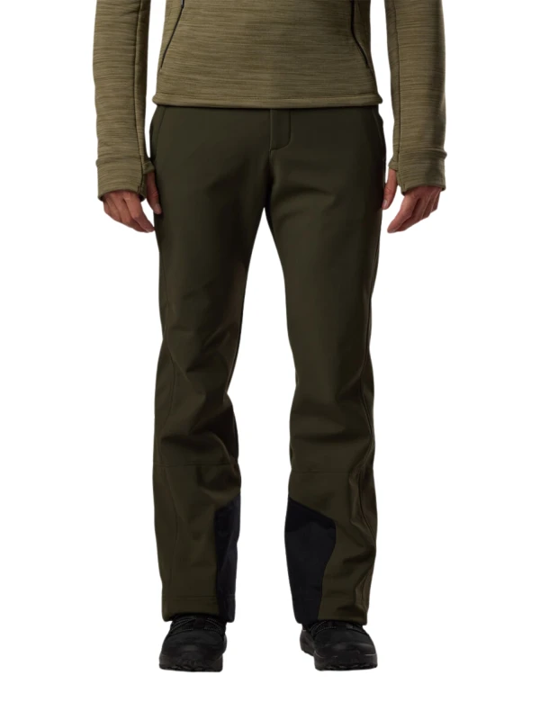 Spodnie narciarskie męskie Rossignol Resort Softshell Olive Shadow