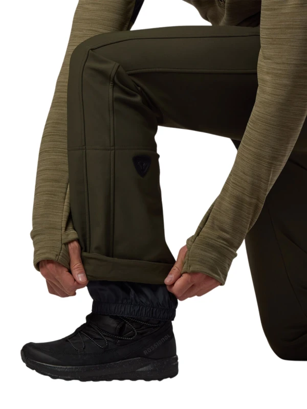 Spodnie narciarskie męskie Rossignol Resort Softshell Olive Shadow