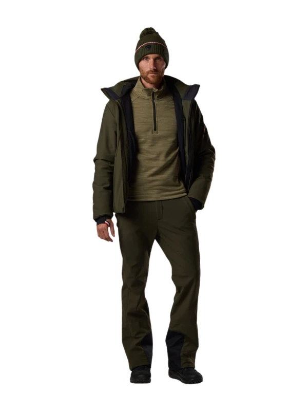Spodnie narciarskie męskie Rossignol Resort Softshell Olive Shadow
