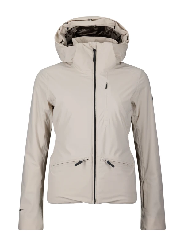 Kurtka narciarska damska Rossignol Snowdazzle Insulated Silver Cloud
