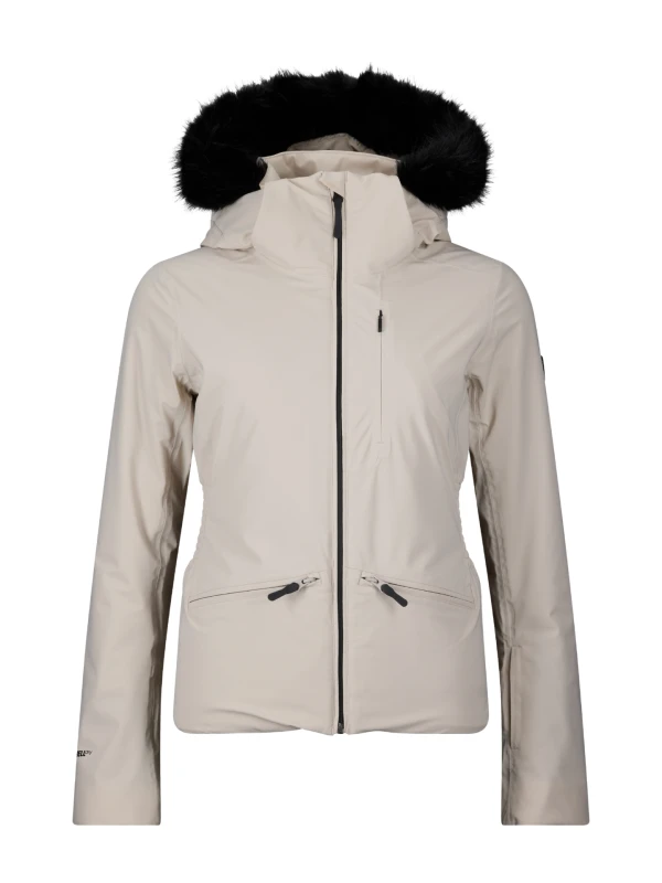 Kurtka narciarska damska Rossignol Snowdazzle Insulated Silver Cloud
