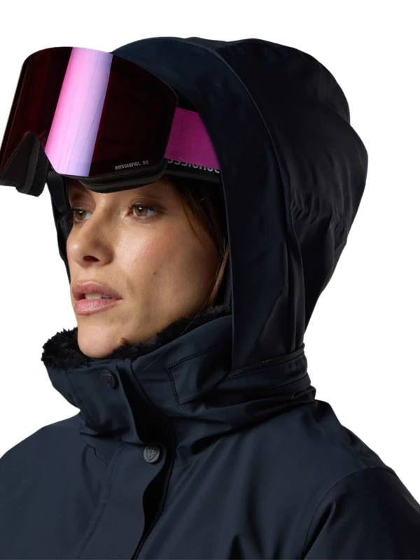 Kurtka narciarska damska Rossignol Snowdazzle Black