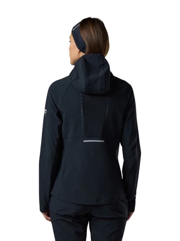 Kurtka damska Rossignol Venom Wind Hoodie Black