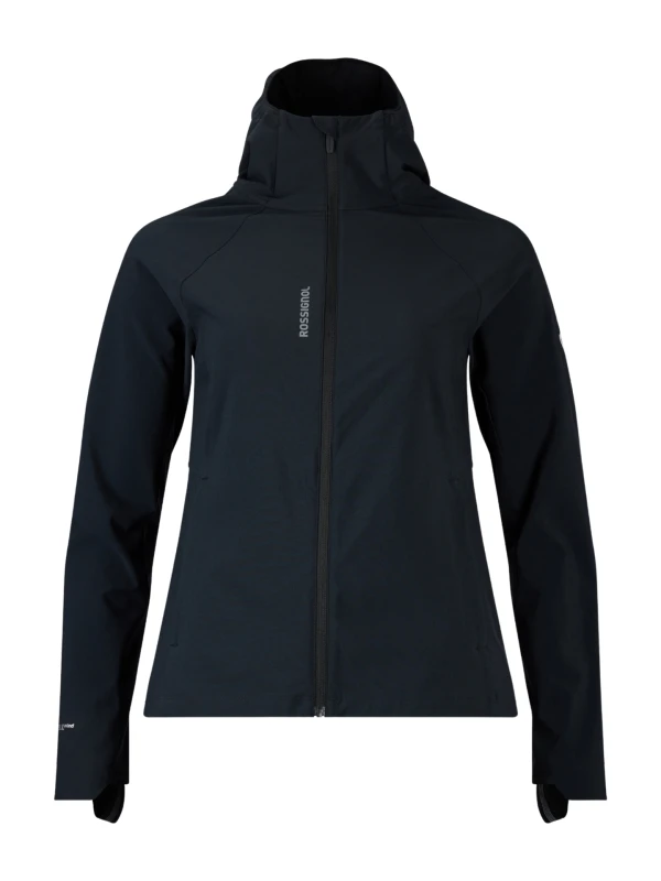Kurtka damska Rossignol Venom Wind Hoodie Black