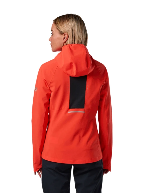 Kurtka damska Rossignol Venom Wind Hoodie Neon Red