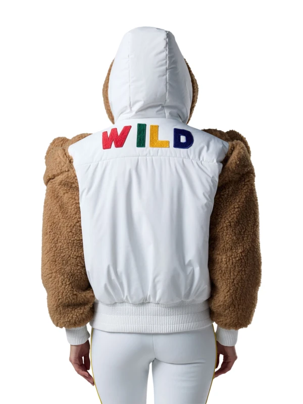 Kurtka narciarska damska Rossignol JCC Teddy White