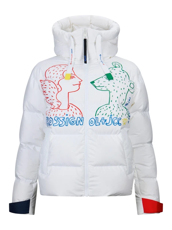 Kurtka narciarska damska Rossignol JCC All Snow Down White