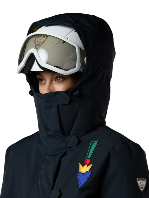 Kurtka narciarska damska Rossignol JCC Bomber Black