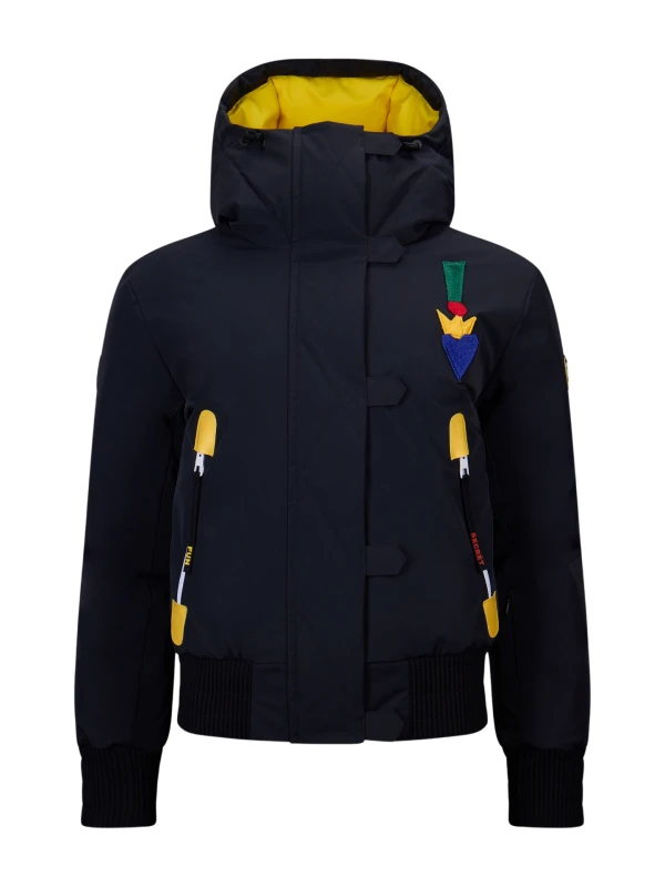 Kurtka narciarska damska Rossignol JCC Bomber Black