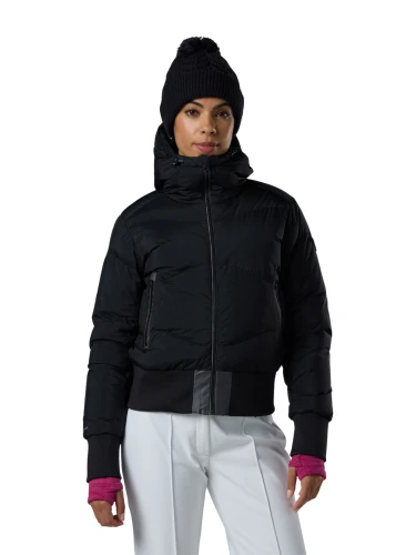 Kurtka narciarska damska Rossignol Snowblaze Down Bomber Black