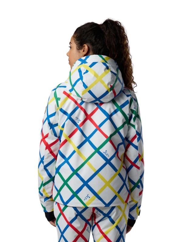 Kurtka narciarska damska Rossignol JCC Sublime Insulated Multicolor Print