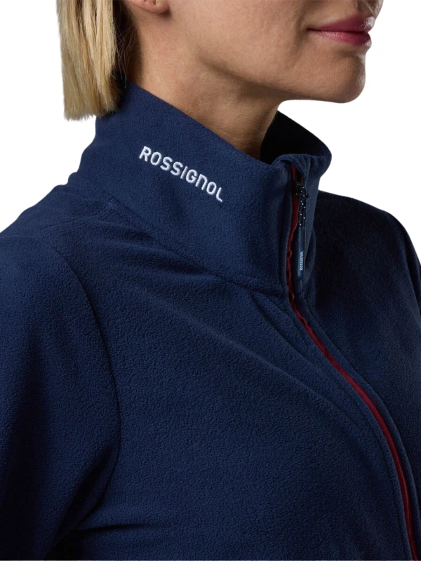 Bluza narciarska damska Rossignol Polar Fleece Blue