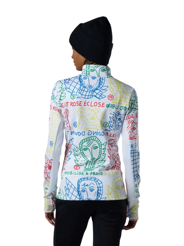 Bluza narciarska damska Rossignol JCC Fleece Angels Ligh