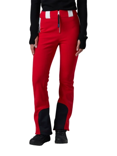 Spodnie narciarskie damskie Rossignol JCC Softshell Red