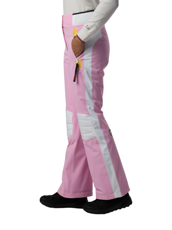 Spodnie narciarskie damskie Rossignol JCC Valdiz New Pink