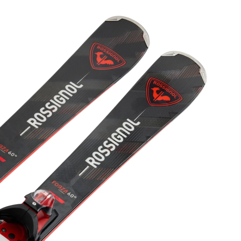Narty Rossignol Forza 60° TI + SPX 12 KONECT GW B80 Black Hot Red