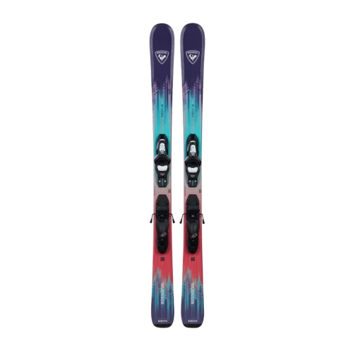 Narty Rossignol Sender JR + KID4 GW B76 Black