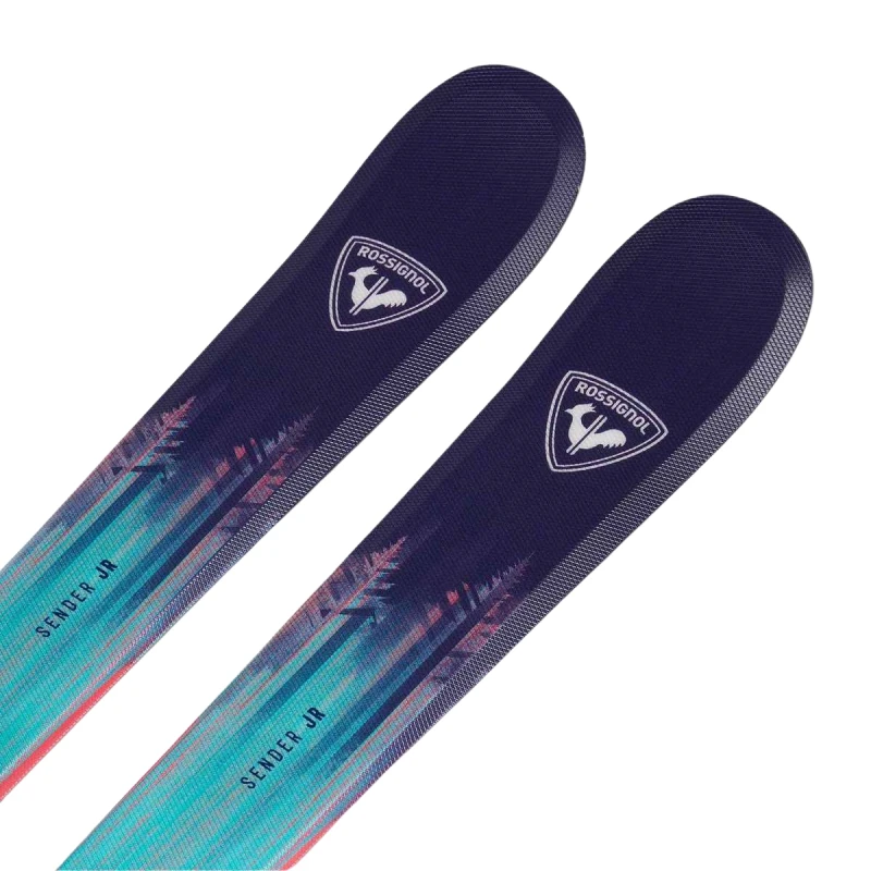 Narty Rossignol Sender JR + KID4 GW B76 Black