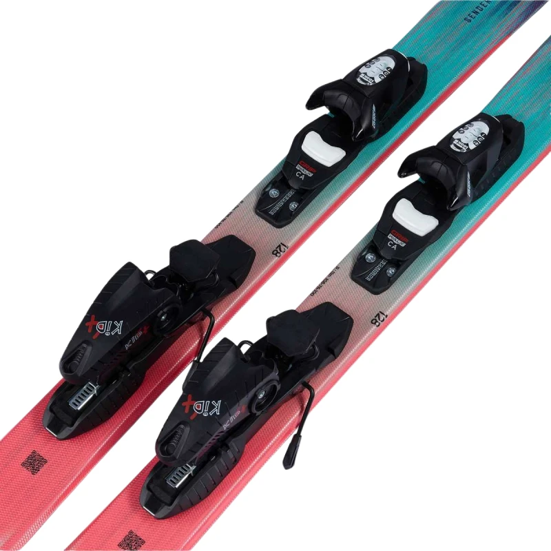 Narty Rossignol Sender JR + KID4 GW B76 Black