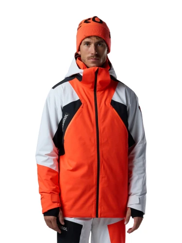 Kurtka narciarska męska Rossignol Hero 4WS Insulated Neon Red