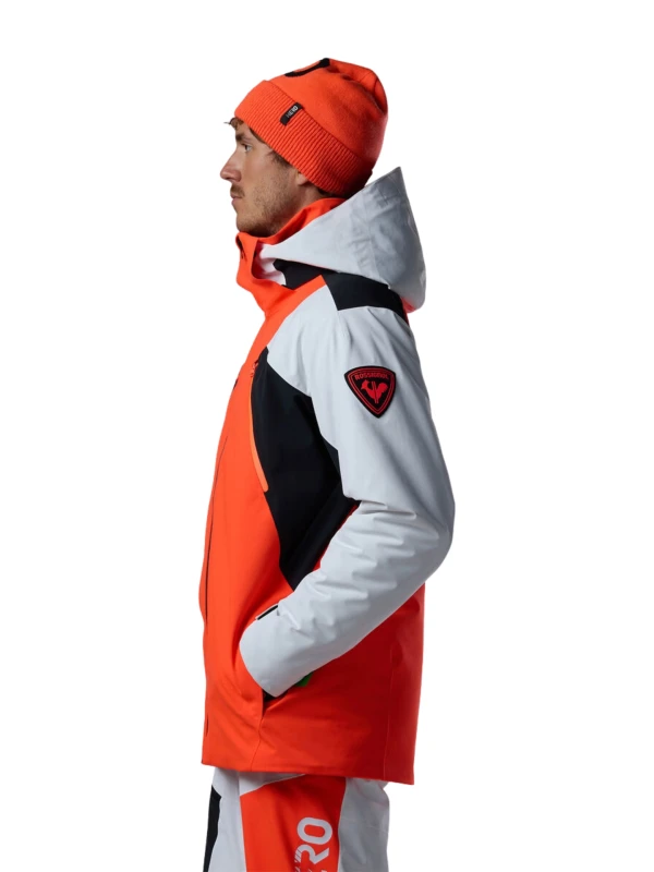 Kurtka narciarska męska Rossignol Hero 4WS Insulated Neon Red