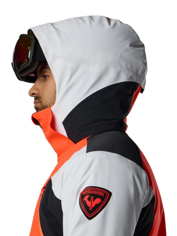 Kurtka narciarska męska Rossignol Hero 4WS Insulated Neon Red