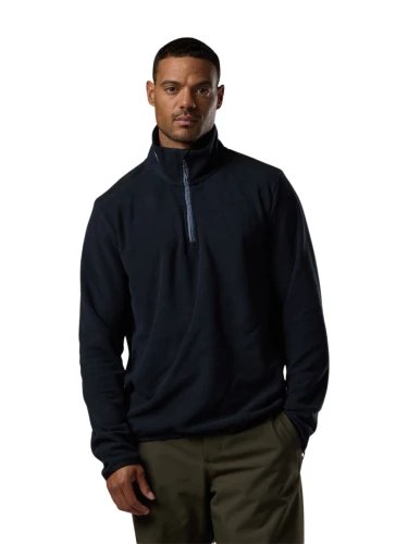 Bluza męska Rossignol Quarter Zip Polar Fleece Black
