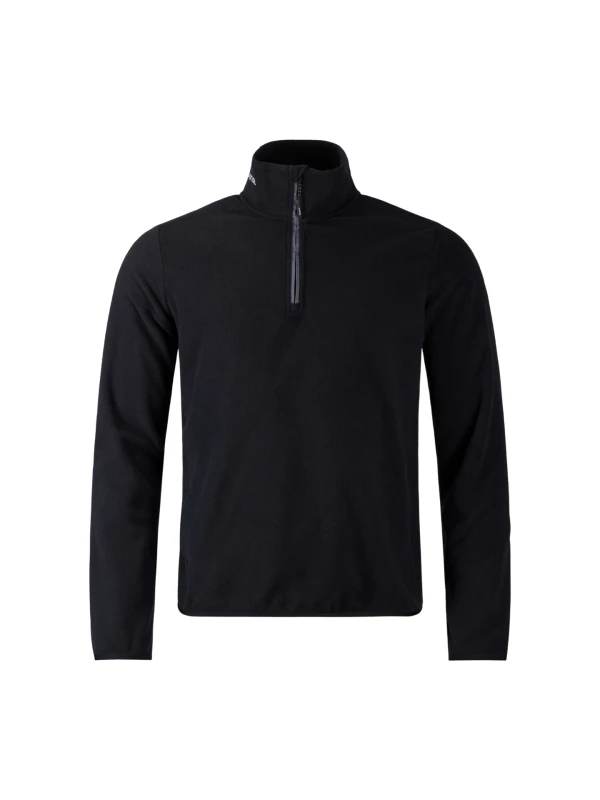 Bluza męska Rossignol Quarter Zip Polar Fleece Black
