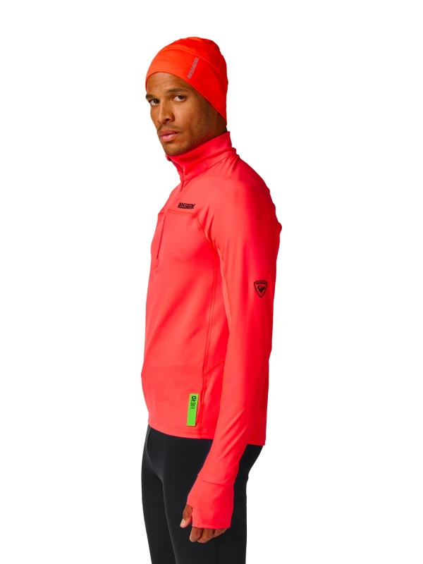 Bluza męska Rossignol Hero Half Zip First Layer Neon Red