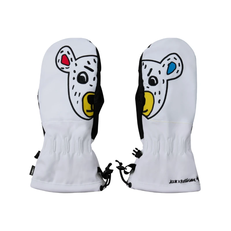 Rękawice narciarskie damskie Rossignol JCC Mittens White