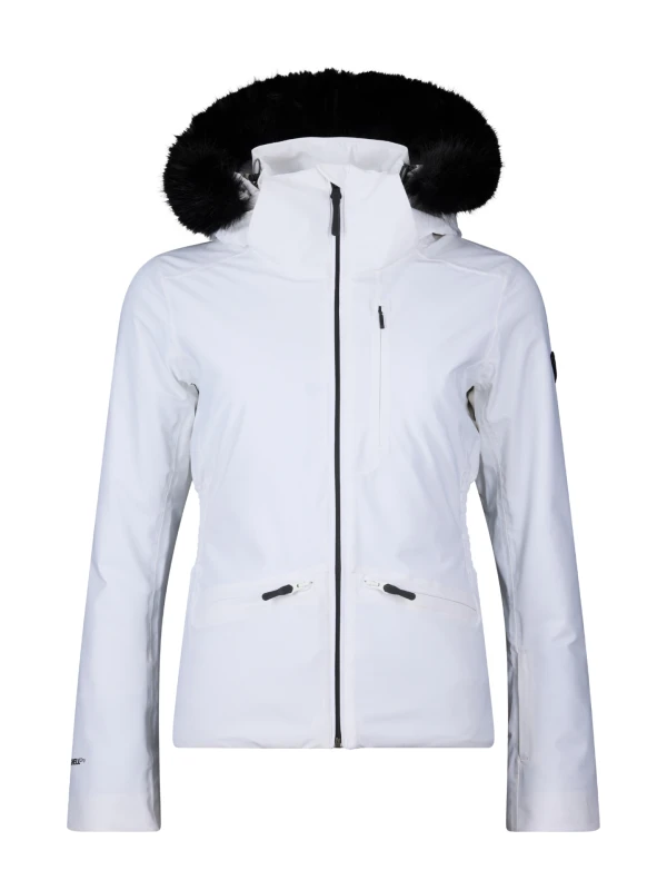 Kurtka narciarska damska Rossignol Snowdazzle Insulated White