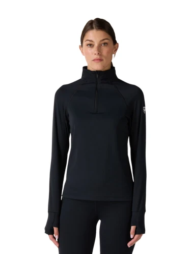 Bluza damska Rossignol Half Zip First Layer Black