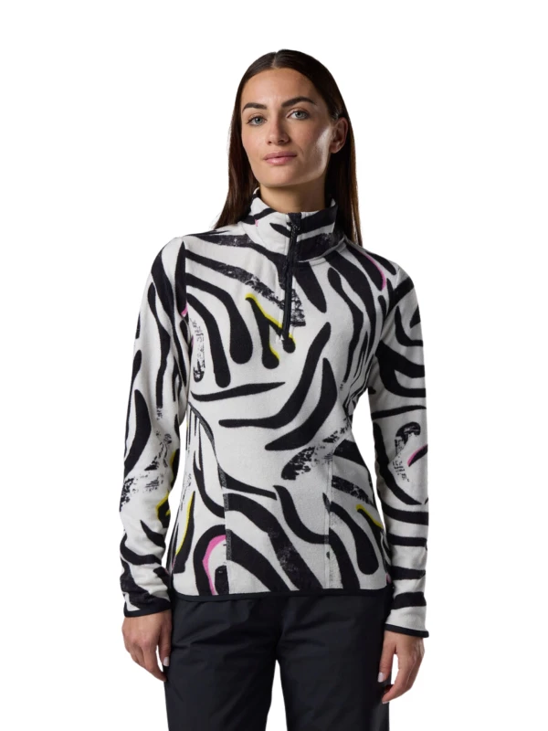 Bluza damska Rossignol Quarter Zip Polar Fleece Savage Black