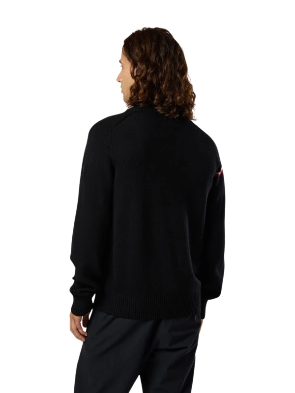 Sweter męski Rossignol Odysseus Crew Merino Black