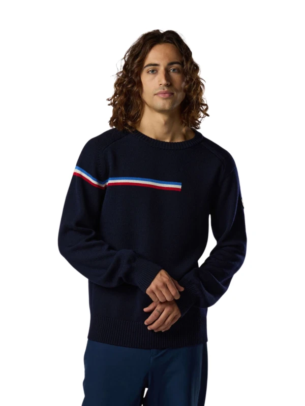 Sweter męski Rossignol Odysseus Crew Merino Dark Navy