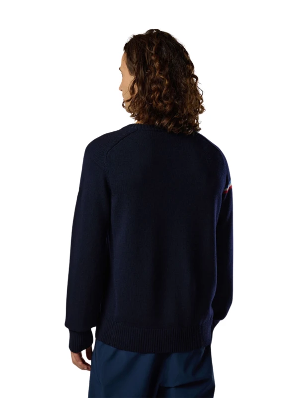 Sweter męski Rossignol Odysseus Crew Merino Dark Navy