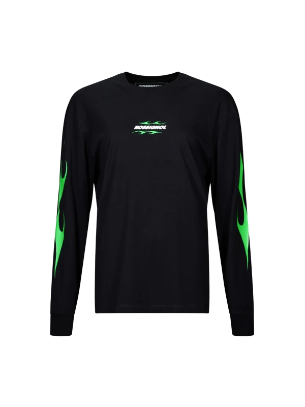 Koszulka z długim rękawem Rossignol Super Project Long Sleeve Black