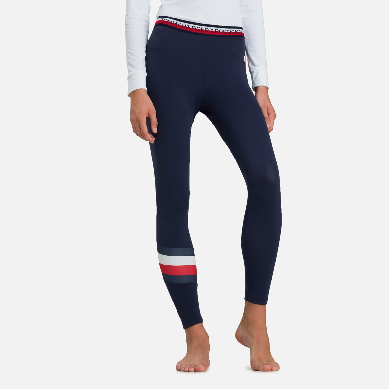 LEGGINSY DAMSKIE TOMMY HILFIGER x ROSSIGNOL W TIGHTS SKY CAPTAIN