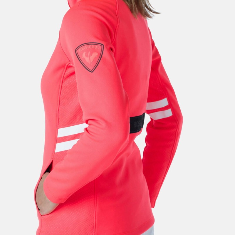 BLUZA ROSSIGNOL W HERO CLASSIQUE CLIM RED